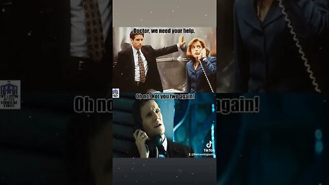 👽 #DOCTORWHO #XFILES #CROSSOVER #MULDER #SCULLY 👽 #TRAVELINGTARDIS #MEME #TLTT #SUBSCRIBE #SHORTS