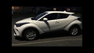 Toyota C-HR 2020 Hybrid mini SUV | Night time test drive