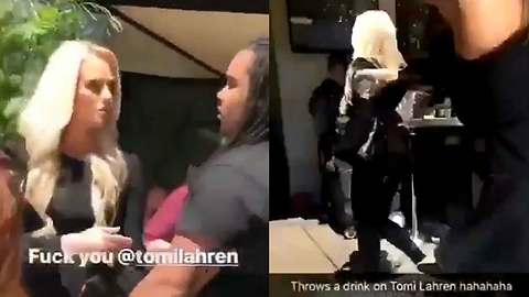 Tomi Lahren Gets A Drink Thrown In Her Face At a Hip-Hop Brunch