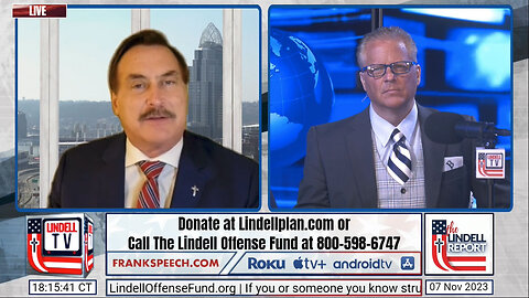 Mike Lindell and Brannon Howse Start the Special Election Night Coverage On Lindell TV