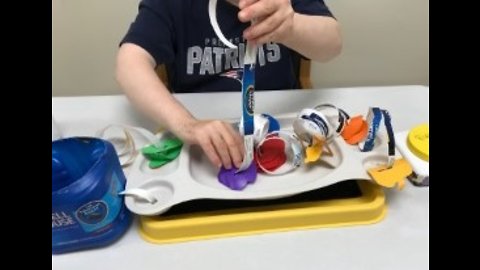 Baby Tray Sensory Activity for Children with Autism