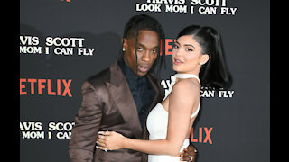 Kylie Jenner and Travis Scott get cosy in intimate picture