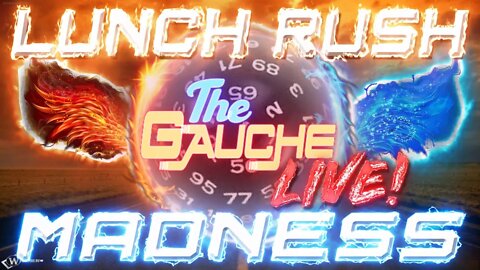 It's LUNCH RUSH MADNESS on THE GAUCHE! Live calls with fun discussion and Zaiden Zingers!