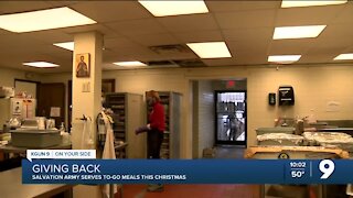 Salvation Army feeds community on Christmas Day despite COVID-19 pandemic