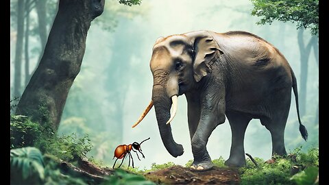 The story of the elephant and the ant