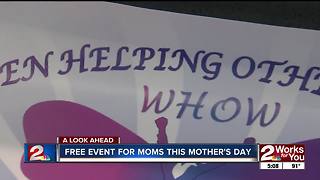 Free event for moms on Mother's Day