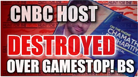 GAMESTOP INVESTOR CHAMATH PALIHAPITIYA DESTROYS CNBC SCOTT WAPNER ON HALFTIME REPORT