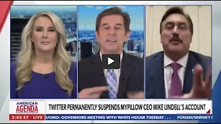 WOW Newsmax Anchor Walks Off Mid-Interview with Mike Lindell