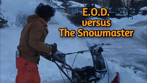 E.O.D vs The Snowmaster