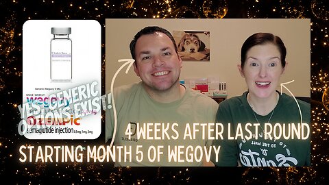 Generic Wegovy Month 5 Check-In & 4 Weeks Since Stopping | Couple Shares Stats