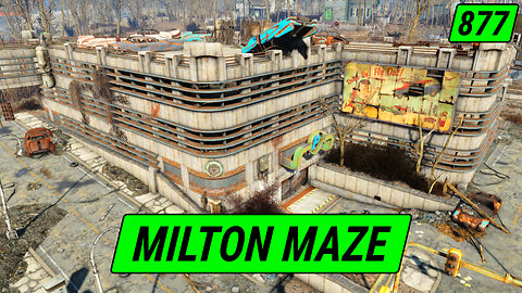 Milton Hospital Maze | Fallout 4 Unmarked | Ep. 877