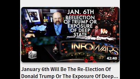 January 6th Will Be The Re-Election Of Donald Trump Or The Exposure Of Deep State Republicans