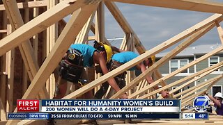 Habitat for Humanity's Women Build Week starts today