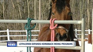 Lothlorien expands horseback riding programs