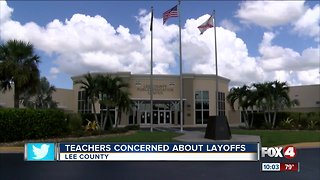 Teachers concerned about layoffs