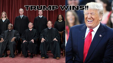 Supreme Court rules UNANIMOUSLY!! Donald Trump will remain on the ballot!!