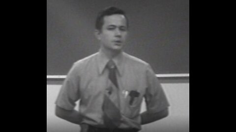 Dr. Lauderdale teaching EMT Class to Odessa Firefighters on November 7, 1973