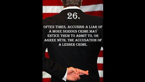 Deception Tip 26 - Accusing Liars - How To Read Body Language