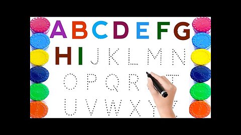 A to Z alphabets for kids,collection for writing along dotted lines for toddlers,abc alphabet,ABC,2