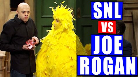SNL vs Joe Rogan feat. Big Bird in a CRINGE comedy skit
