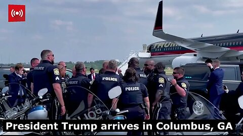 President Trump always stands with our Law Enforcement || Video From Columbus, Georgia