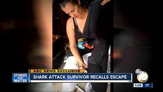 San Diego shark attack survivor recalls escape