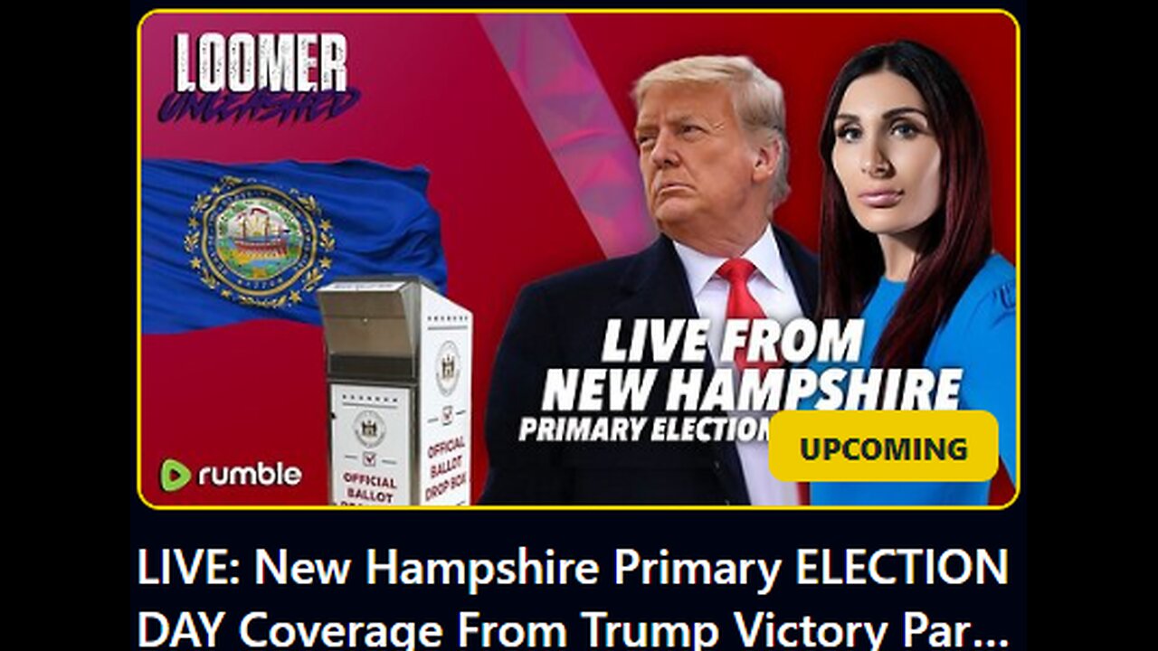 LIVE New Hampshire Primary ELECTION DAY Coverage From Trump Victory