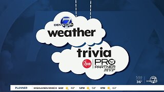 Weather trivia: Earliest last snow