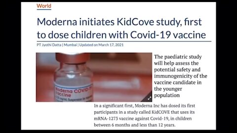 Moderna Covid19 Vaccine 12 Year Old Girl Paralysed
