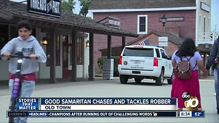 Good Samaritan stops Old Town candy store robber