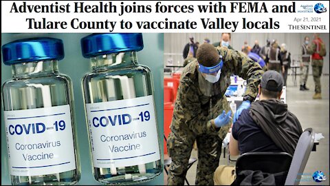 Adventists Join FEMA To Enforce Worshiping COVID Vaccine.