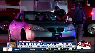 Man shot during failed carjacking