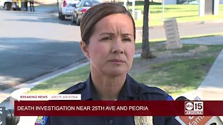 Newborn child found dead near 25th Avenue and Peoria