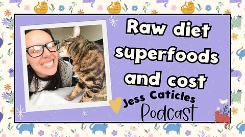 Stinky superfoods for cats and the actual cost of raw feeding