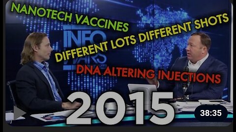 Nanotech Vaccines, Different Lots of Shots & DNA Altering Injections - Alex Jones Revealed in 2015
