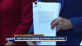 Hemp petition turned in to Prosecutor's office
