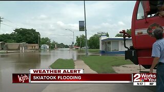 Skiatook flooding slowly improving