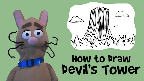 How to Draw Devil's Tower