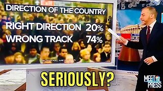 Who is this 20% of Americans who think we’re going in the right direction?