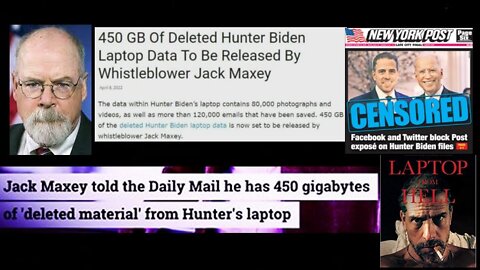 The Proof Is 'In The Pudding' Durham/Hunter Bidens Laptop from Hell (PEDOPHILIA) [09.04.2022]
