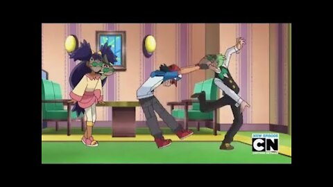 Best Wishes: Ash pulling on Cilan’s face