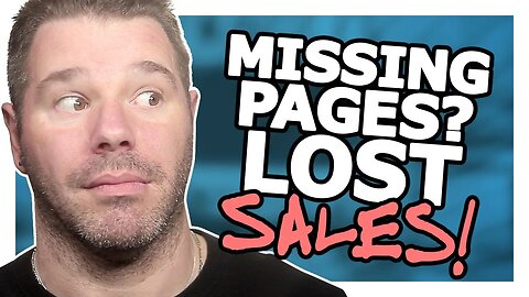 What Pages Should A Website Have? (Is Your Website COSTING You? ...Lost Traffic, Leads, And SALES!)