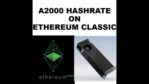 A2000 HashRate On Ethereum Classic - Windows