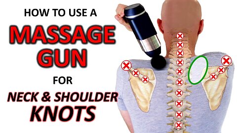 How to Use a Massage Gun to Loosen Tight Neck & Shoulders