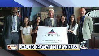 Pinellas County students create app to help vets