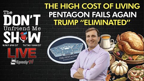 🚨 LIVE | 20NOV23: High Cost of Living. Pentagon Readiness. The Slap and Trump Elimination.