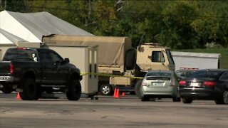 Wisconsin National Guard hands over Miller Park COVID-19 testing site to Milwaukee Health Department