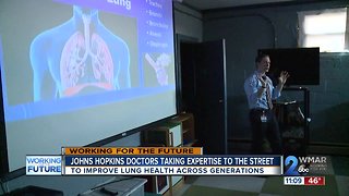 Johns Hopkins doctors take their expertise to the streets