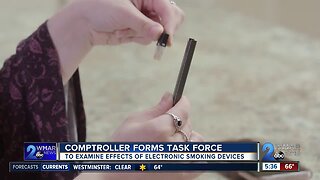 Maryland Comptroller creating task force to study effects of vaping