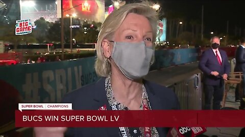 Tampa Mayor Jane Castor hints at a Bucs celebration some time this week
